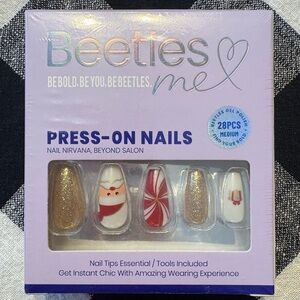 Beetles Me Holiday Press-On Nails